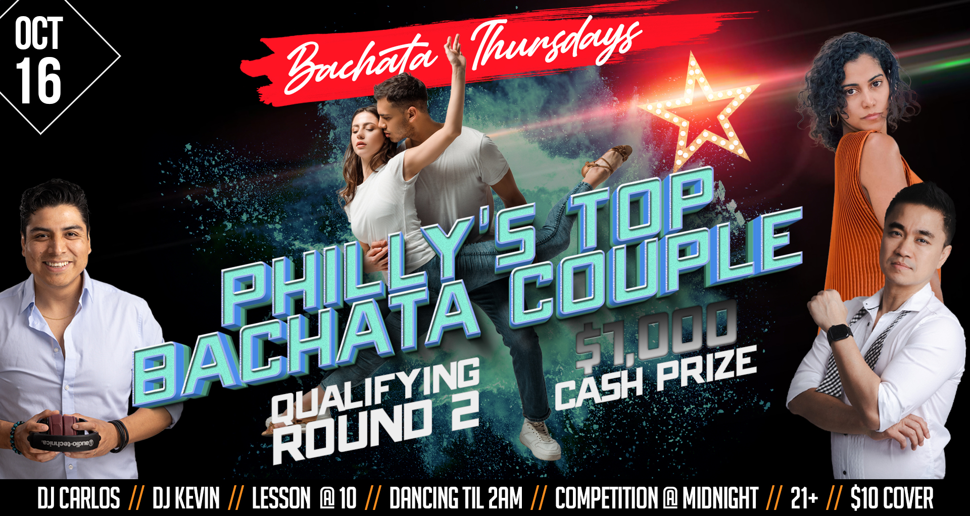 Philly's Top Bachata Couple 2025 ROUND 2