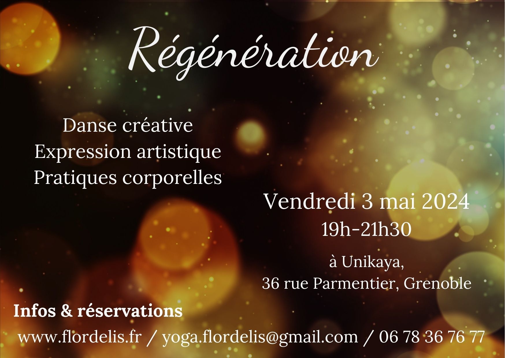 Régénération - Danse créative