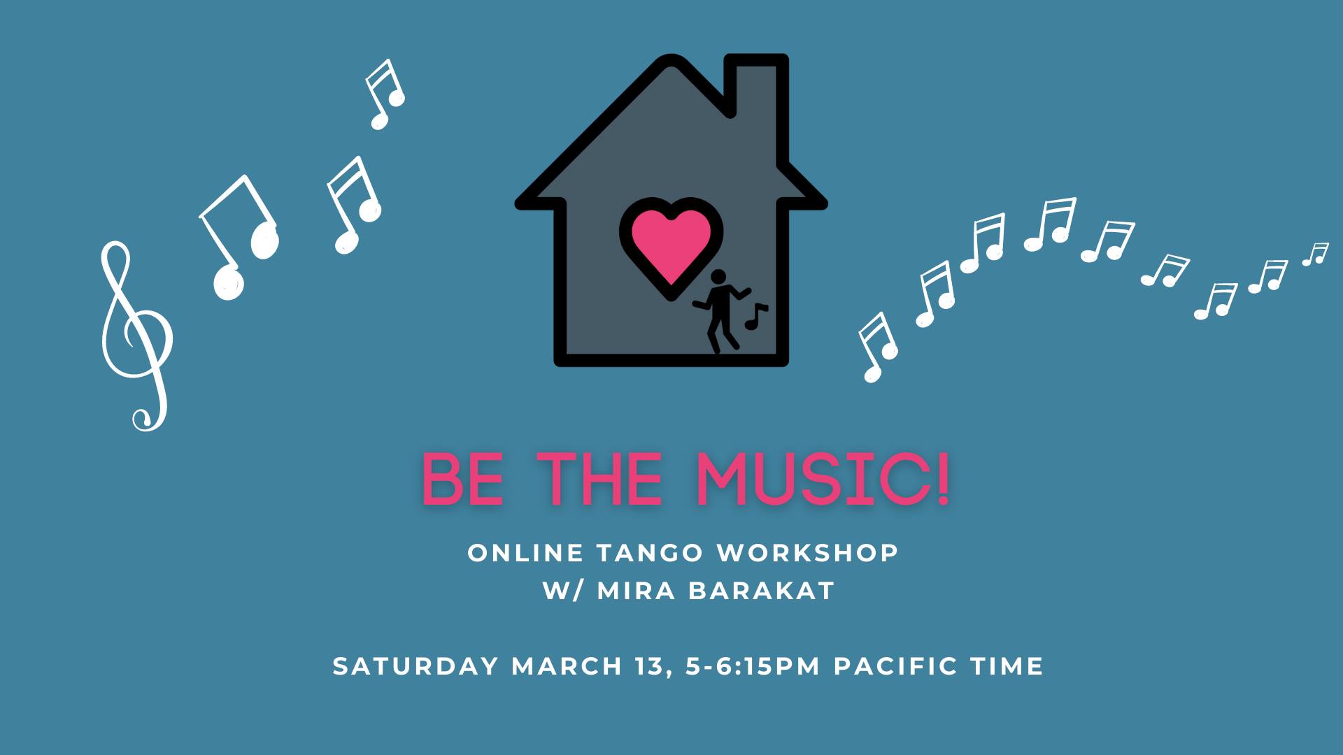 Special Online Workshop: Be the Music!