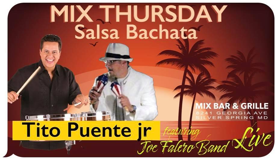 HISPANIC HERITAGE continues….TITO PUENTE JR & JOE FALERO LIVE