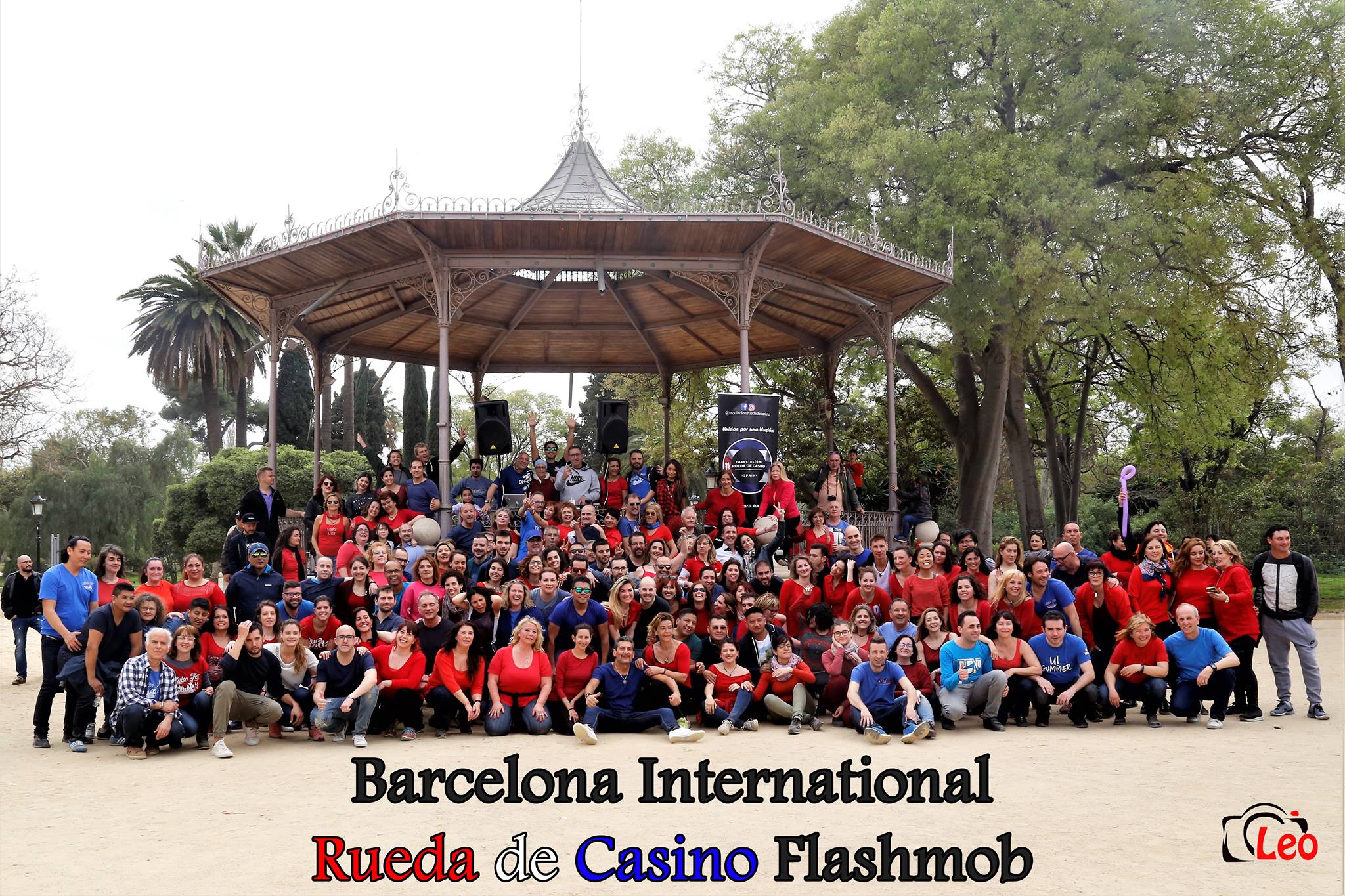 Barcelona International Rueda de Casino Flashmob