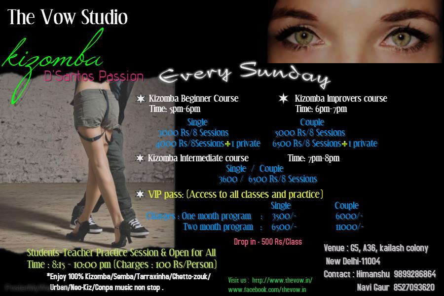 Kizomba classes & Practice