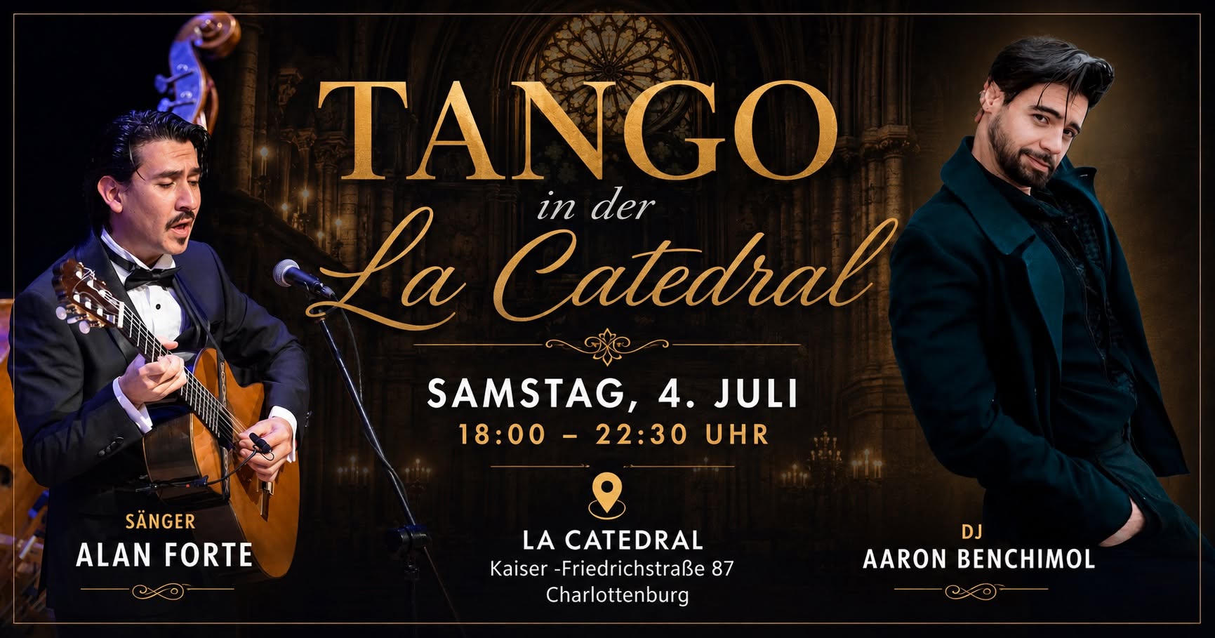 TANGOLOFT goes La Catedral 🌟 DJ Aaron Benchimol 🌟 Live Tandas Alan Forte