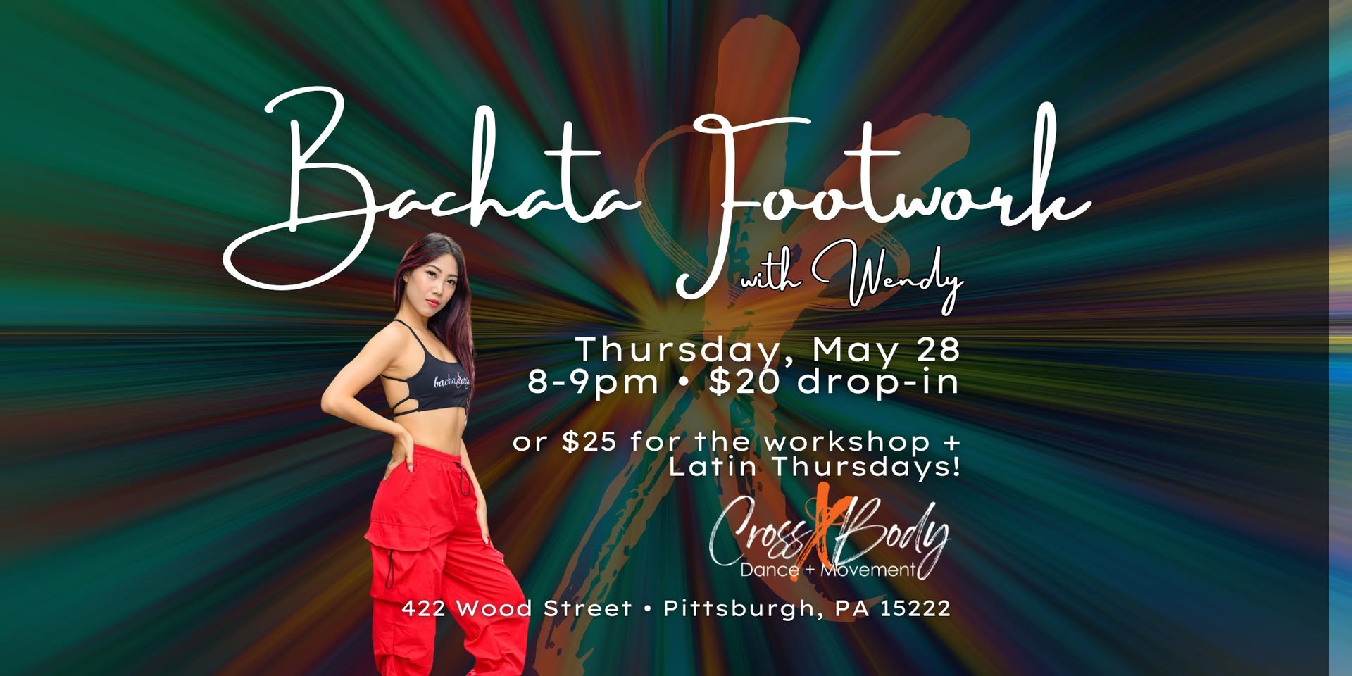 Bachata Footwork Workshop with Wendy