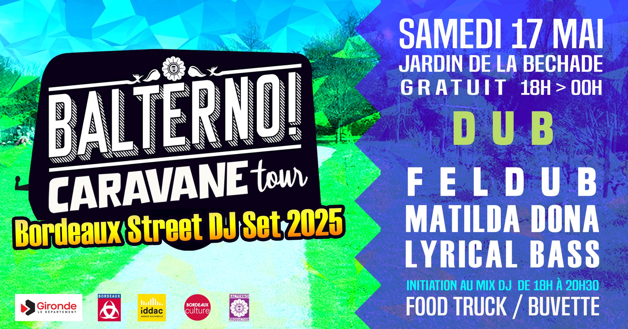 BALTERNO Caravane Tour DUB: FELDUB + MATILDA DONA + LYRICAL BASS