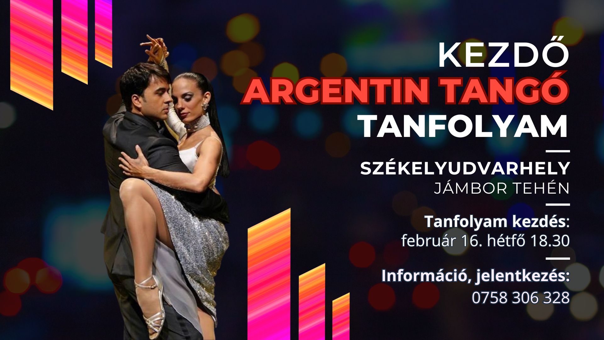 Kezdő Argentin Tangó Tanfolyam Székelyudvarhely
