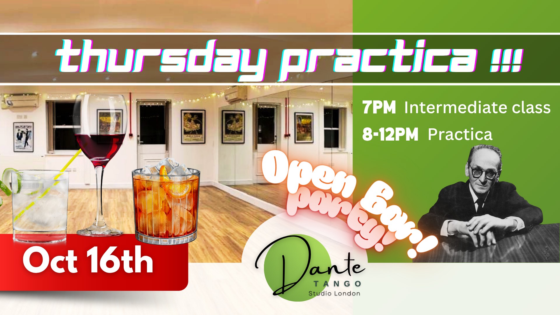 Thursday Practica in London!