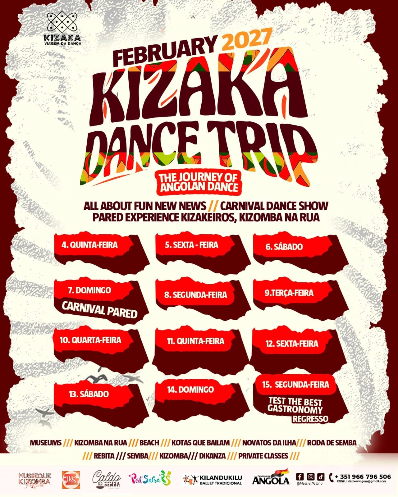 Kizaka Dance Trip Angola Lubango