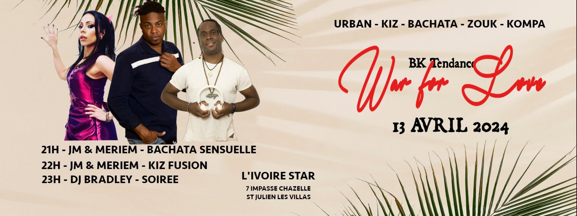 UrbanKiz na Bachata Tendance TROYES