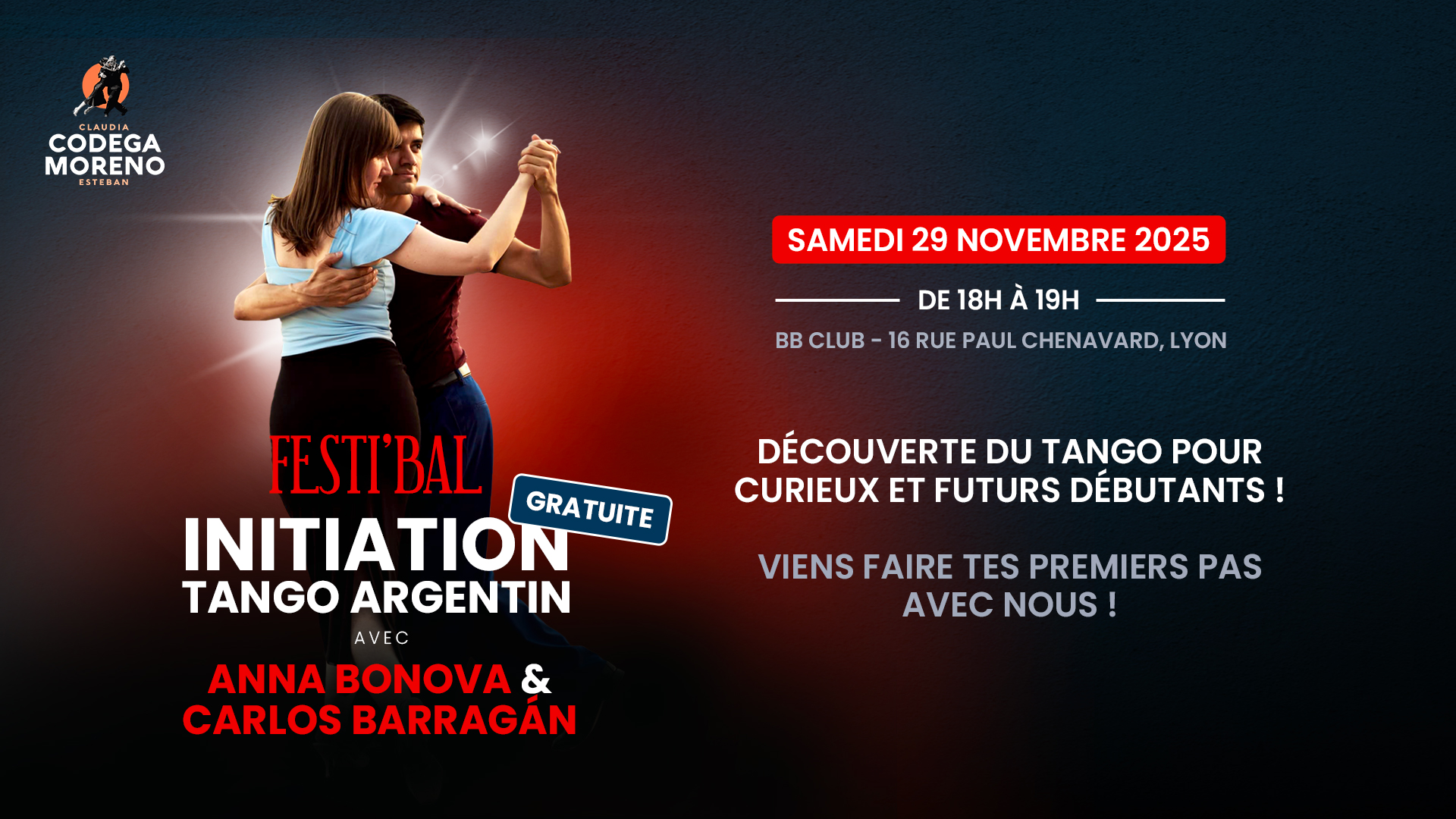INITIATION GRATUITE TANGO
