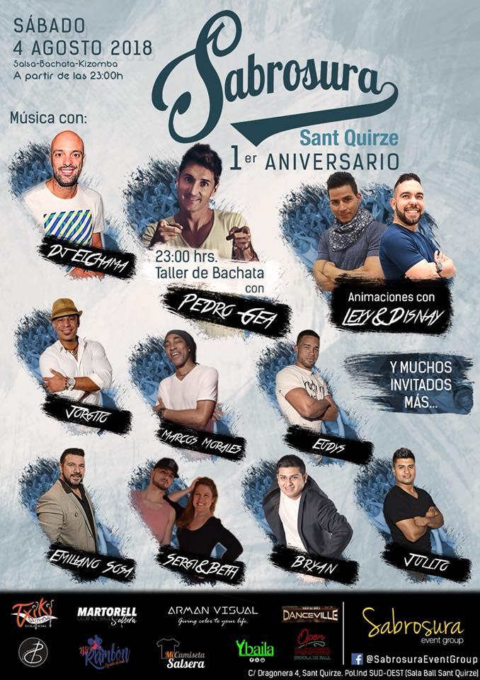1er Aniversario Sabrosura