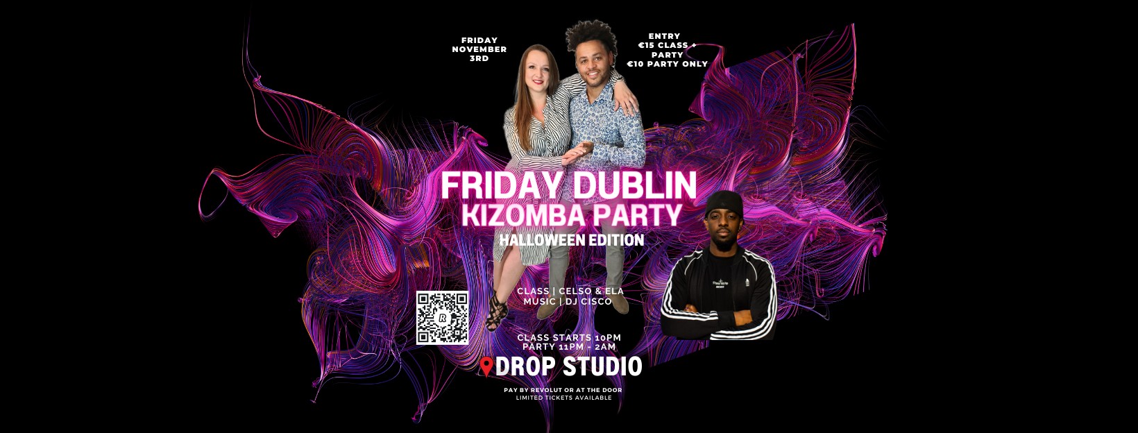 Friday Dublin Kizomba Party Halloween Edition