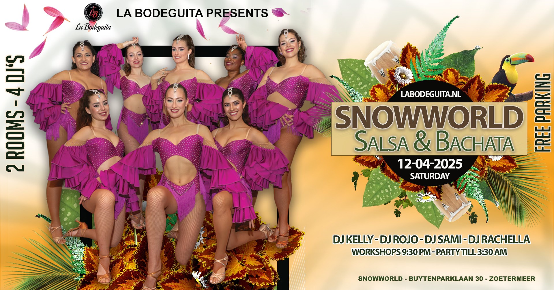 La Bodeguita Presents: SnowWorld Salsa & Bachata