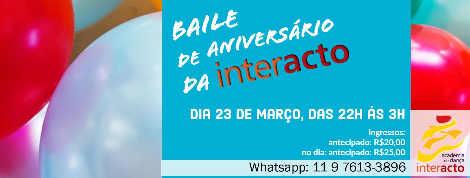 Baile de aniversário da Interacto