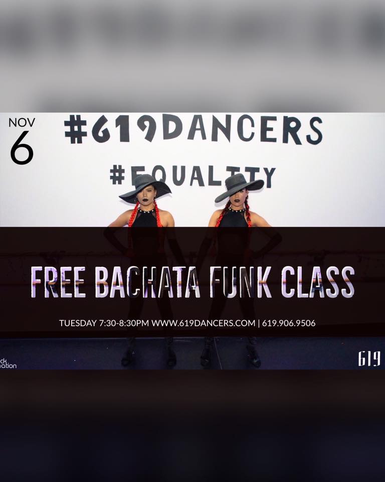 FREE bachata Funk Class by 619Dancers