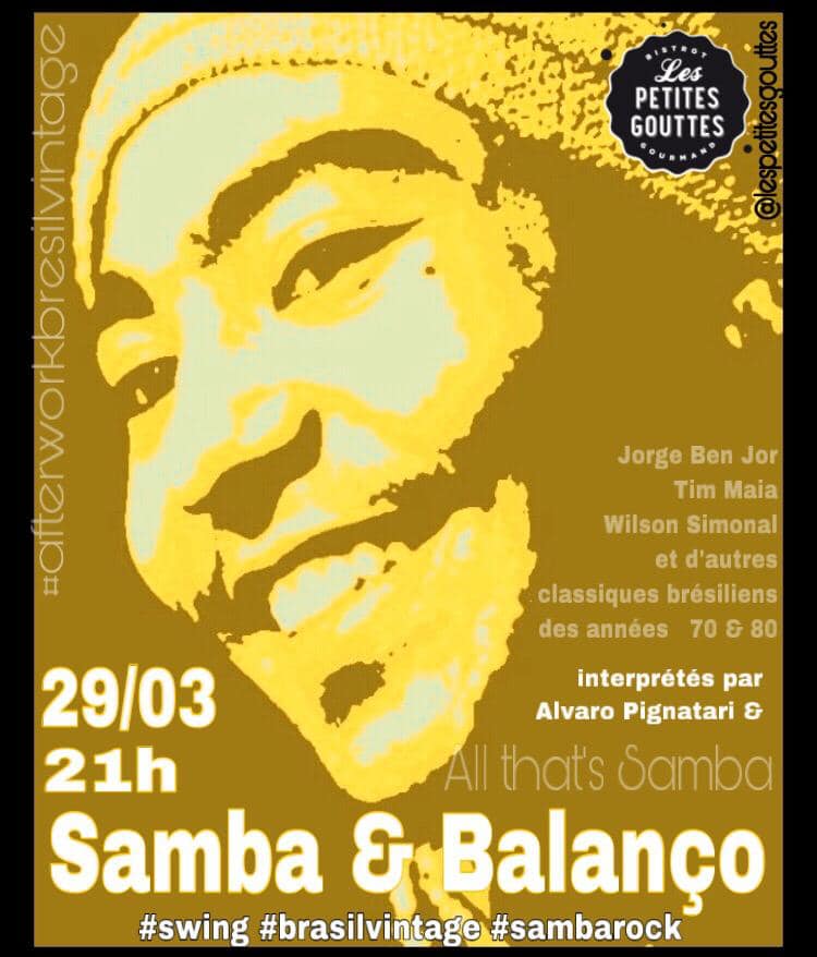#afterworkbresilvintage Samba & Balanço