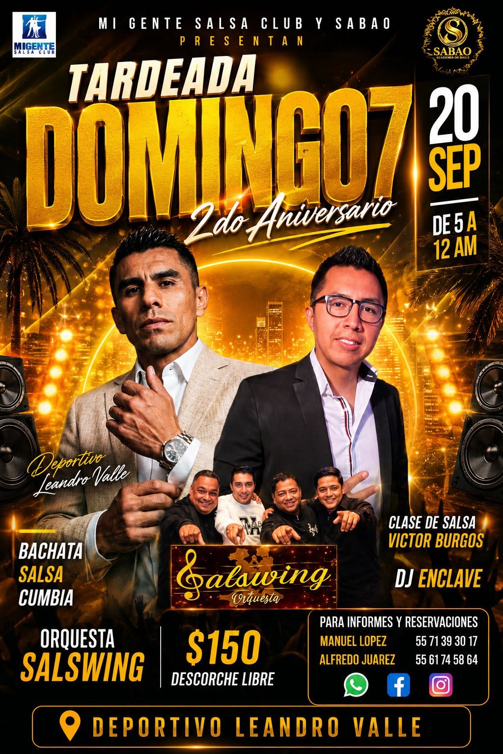 2do.ANIVERSARIO DE TARDEADA DOMINGO7