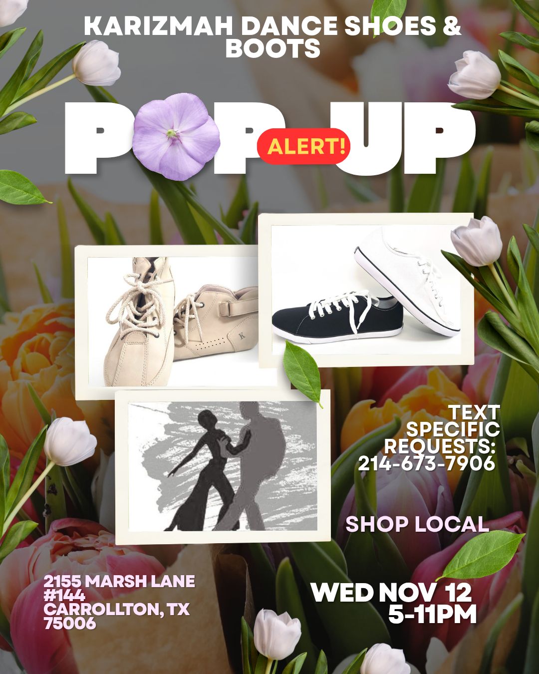 Pop Up: Karizmah Dance Shoes