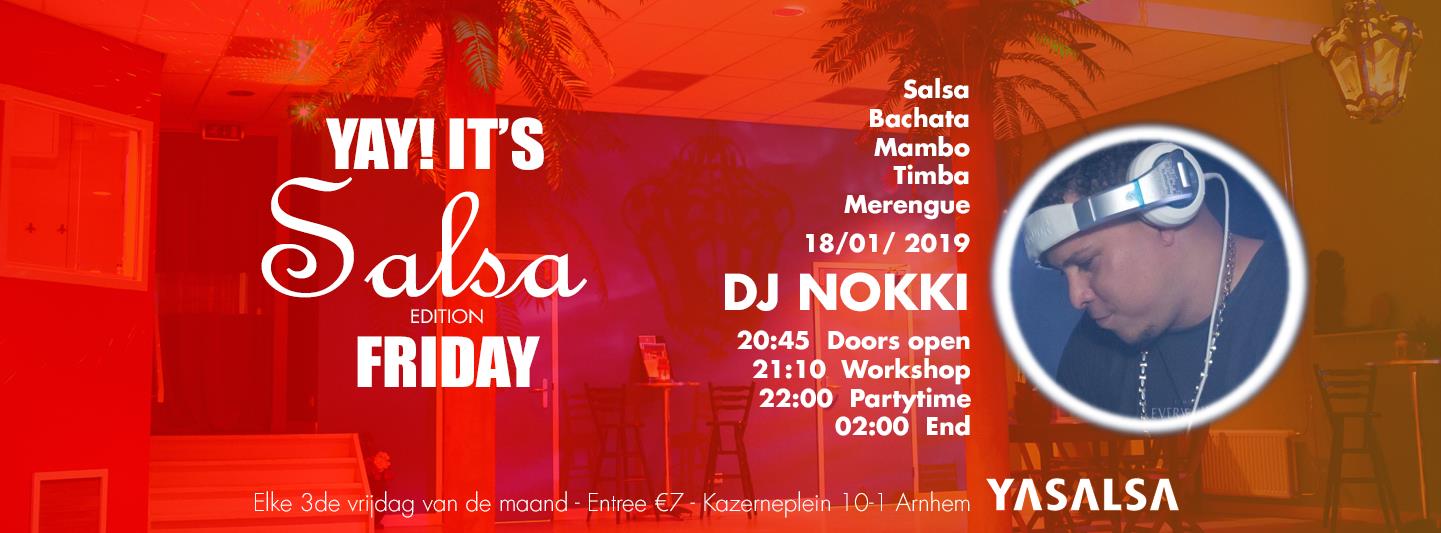 Yay it's friday, salsa editie, lets party
