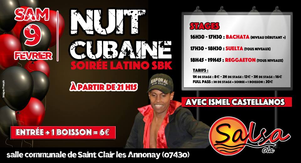 Nuit Cubaine Salsa Ola