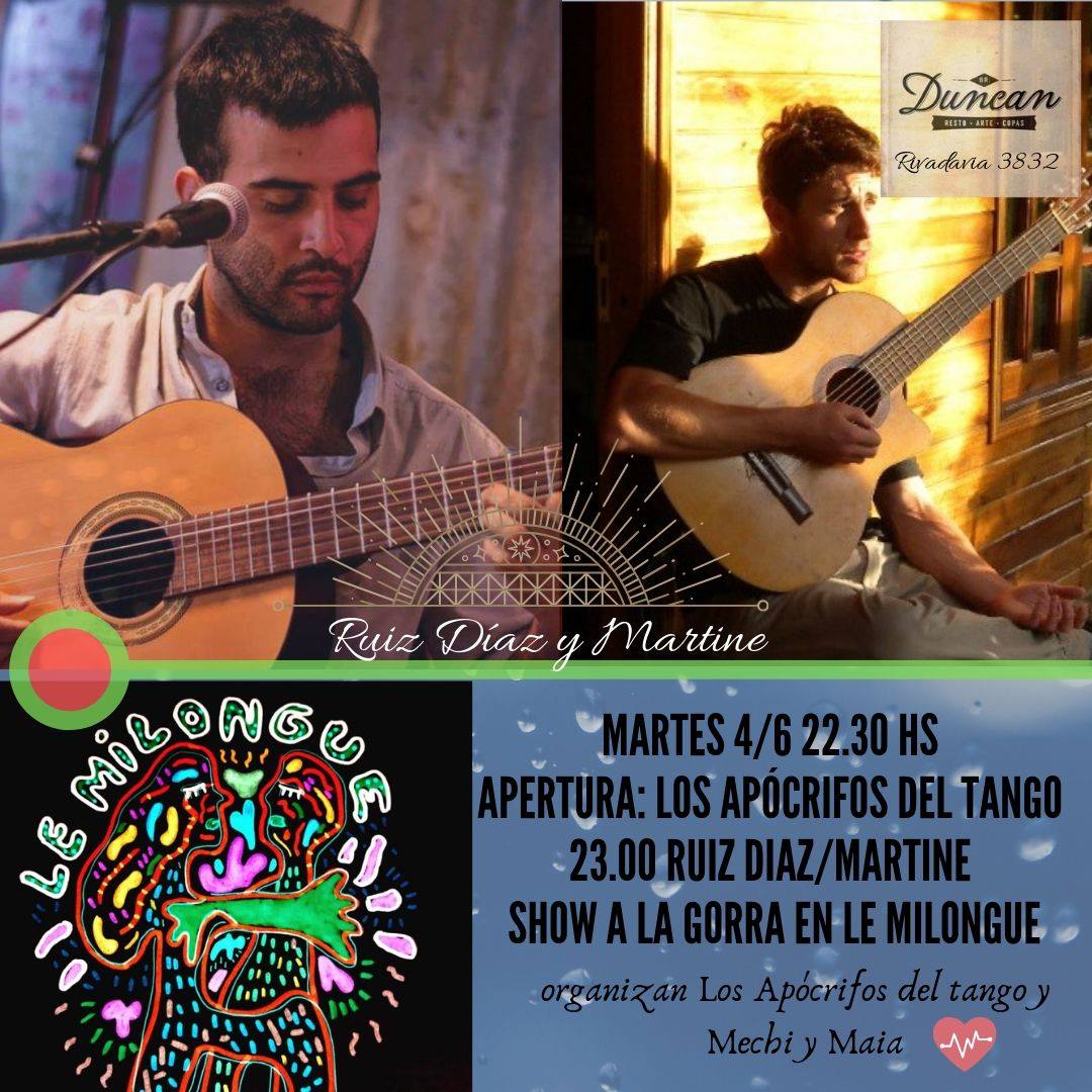Le milongue 4 de junio!