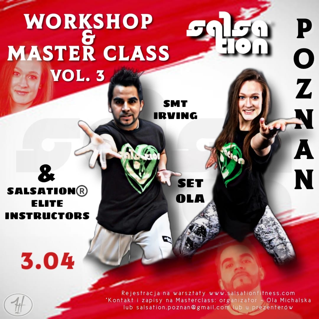 Salsation Poznań Workshop & Masterclass vol.3 MEXICAN EDITION SMT Irving Herrera SET Ola