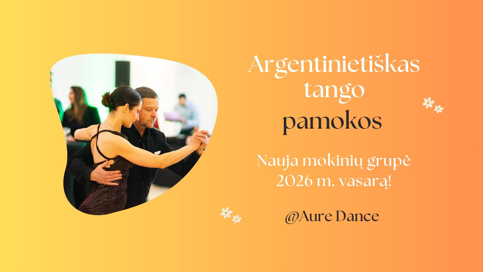 Argentinietiškas tango Pamokos pradedantiesiems Vilniuje