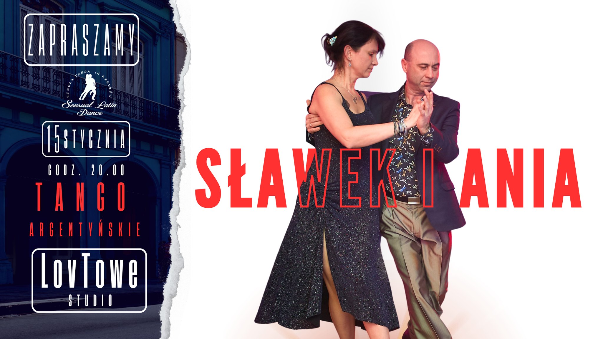 NOWY KURS Tanga Argentyńskiego w Studio Tańca Sensual Latin Dance