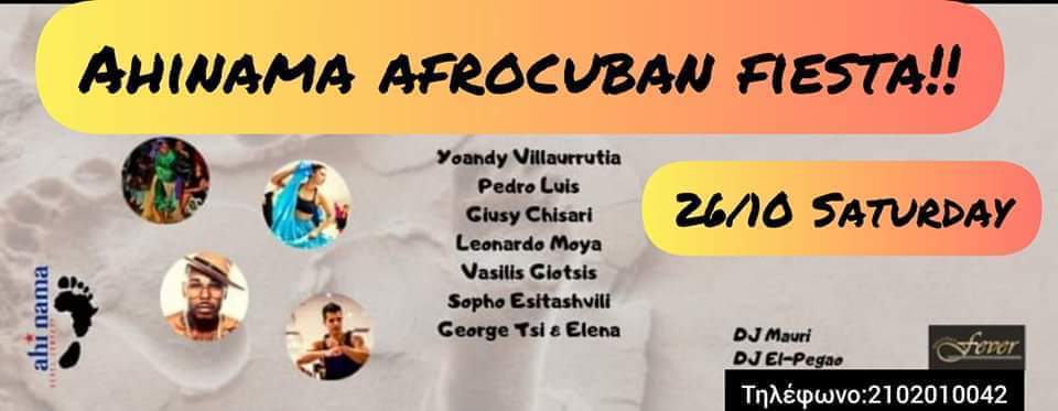 Ahinama Afrocuban Fiesta