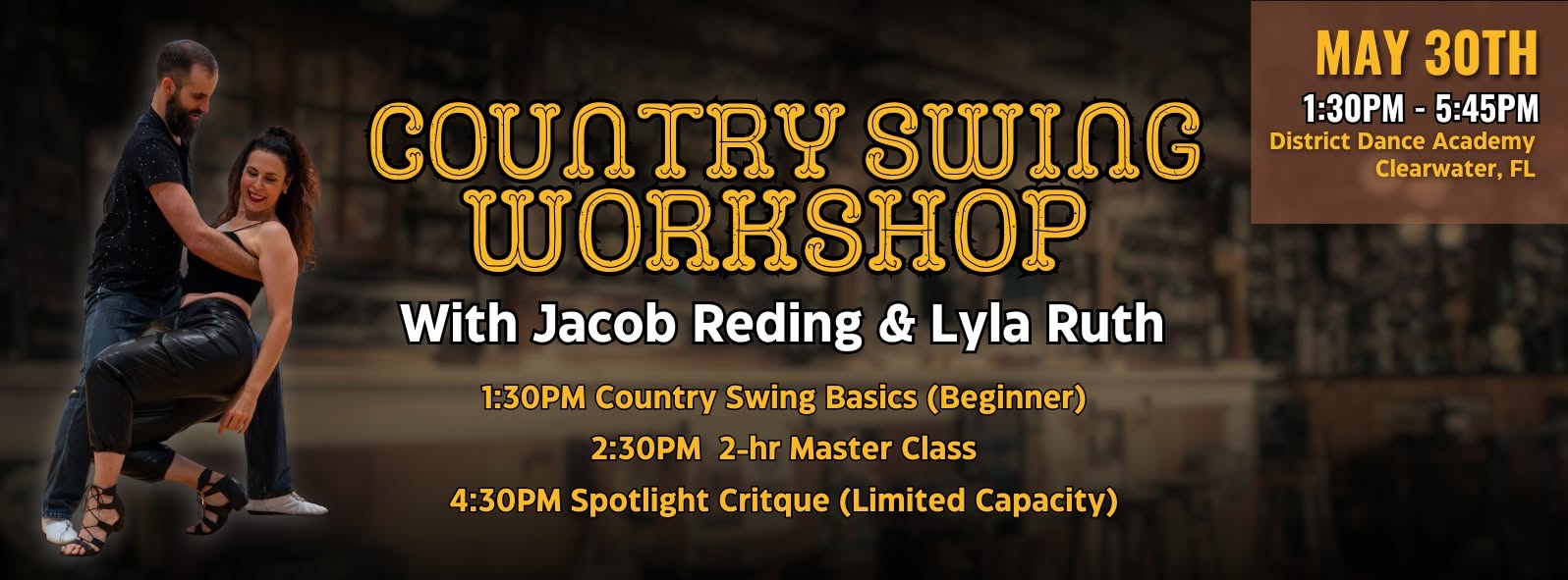 Country Swing with Jacob Reding & Lyla Ruth