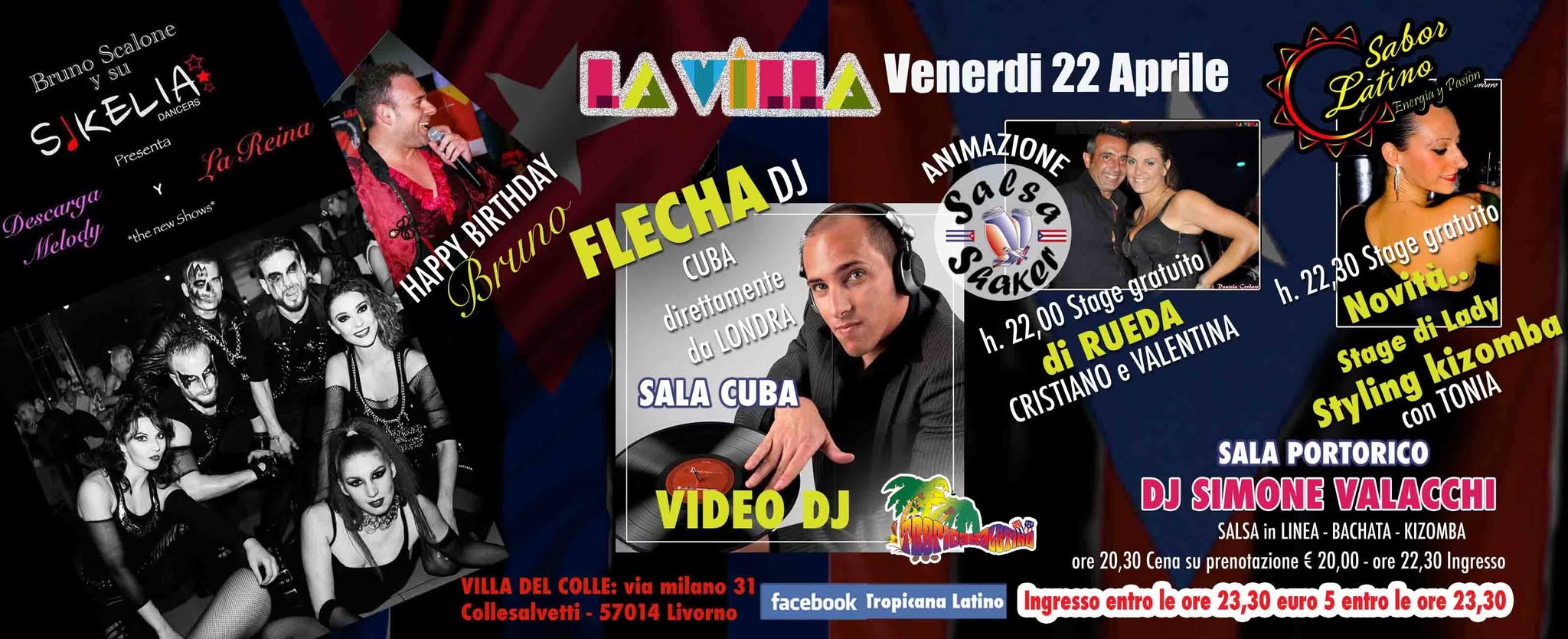 Villa Del Colle - Il Venerdi' Latino