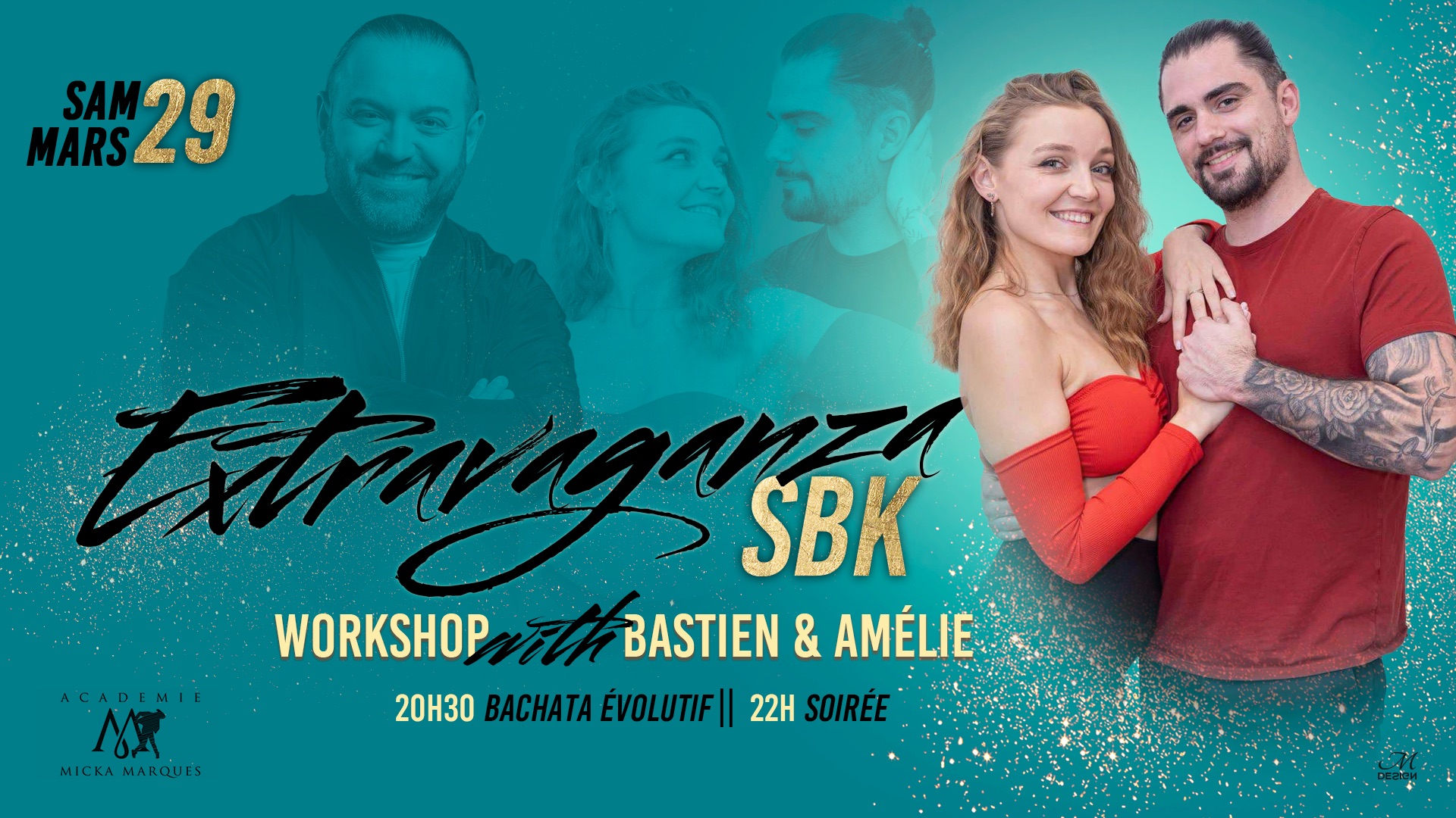 Extravangaza SBK avec Bastien et Amélie
