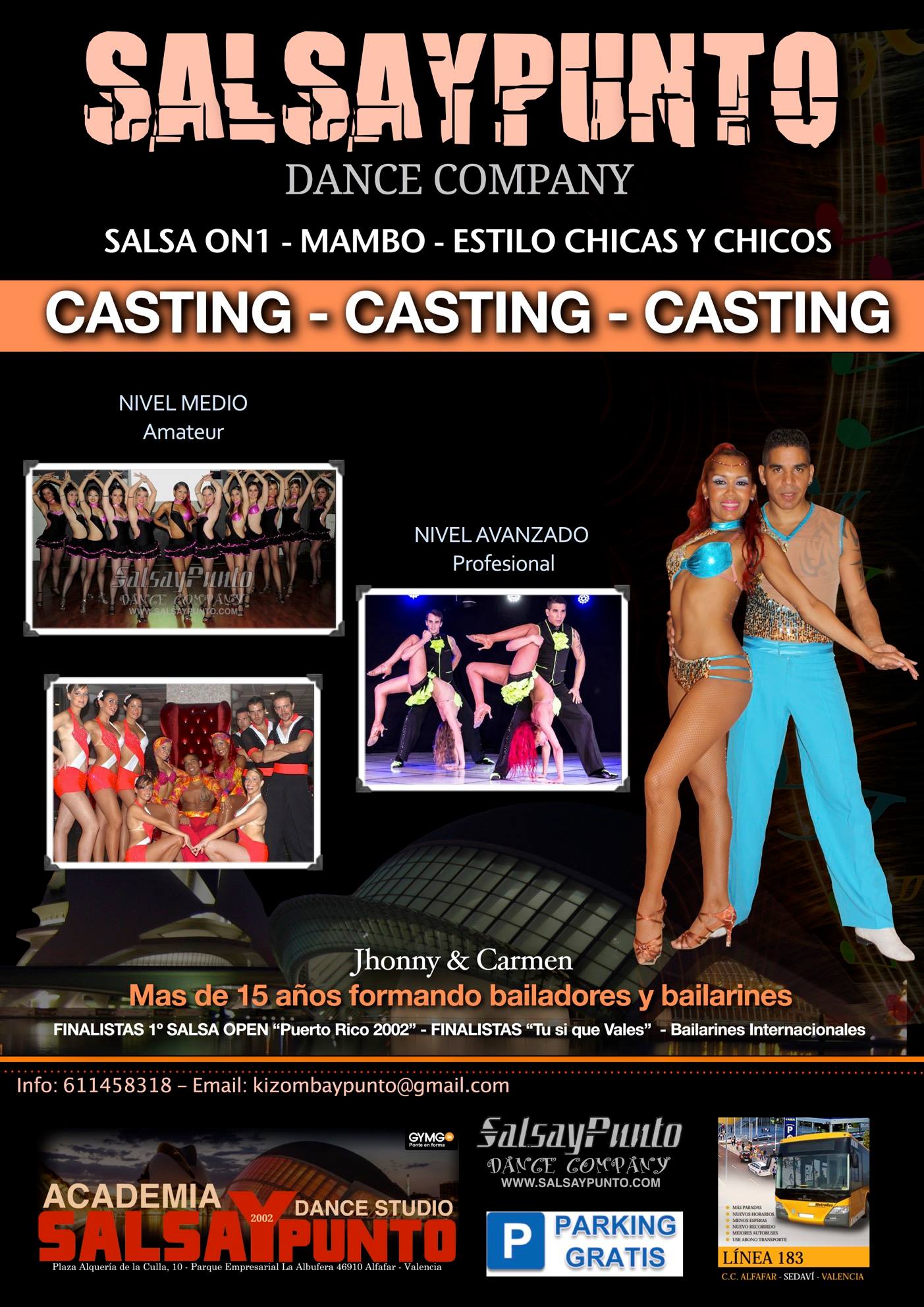 Casting!! SalsayPunto KizombayPunto Dance Company
