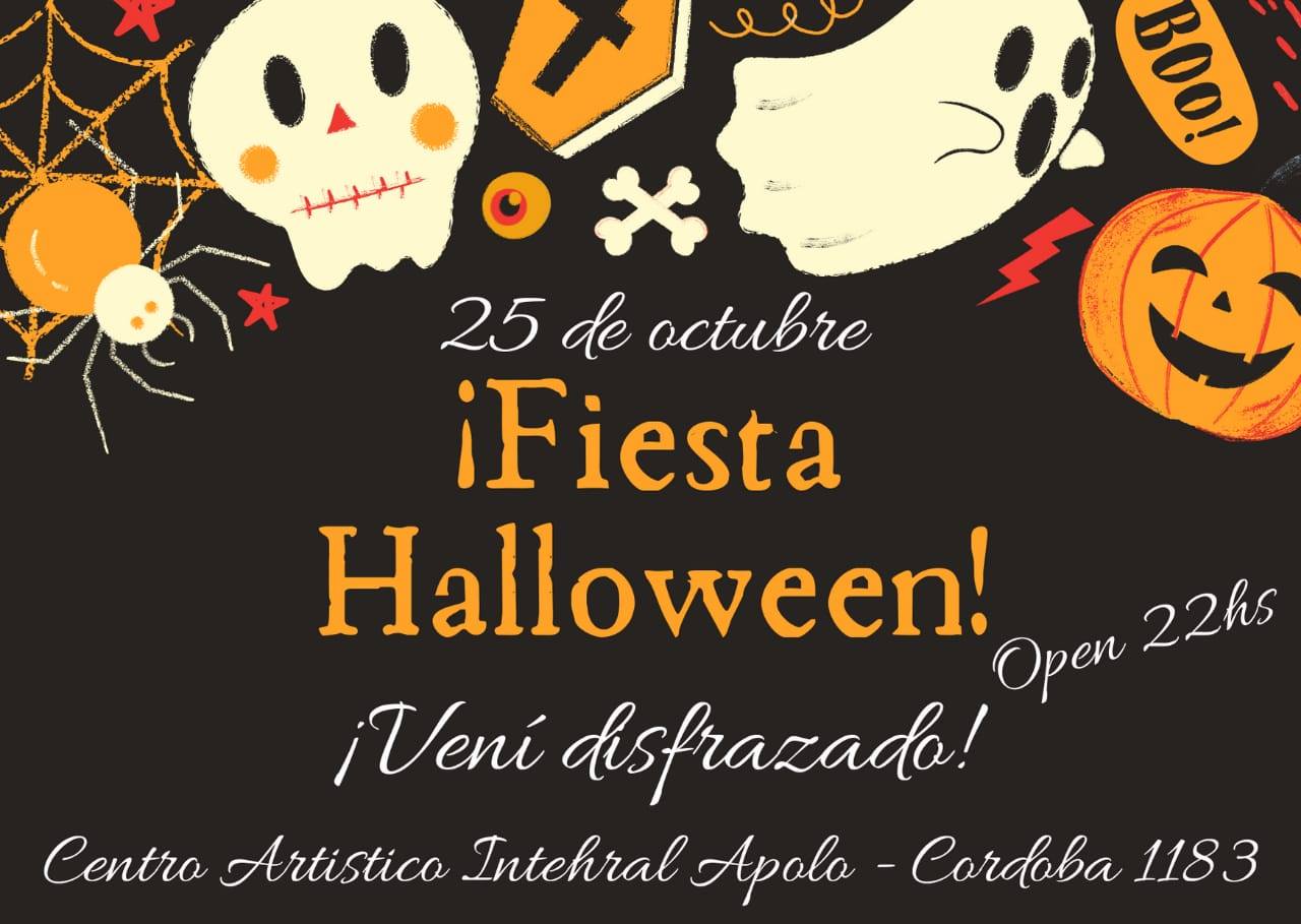 Fiesta de Halloween - Viernes 25 Octubre