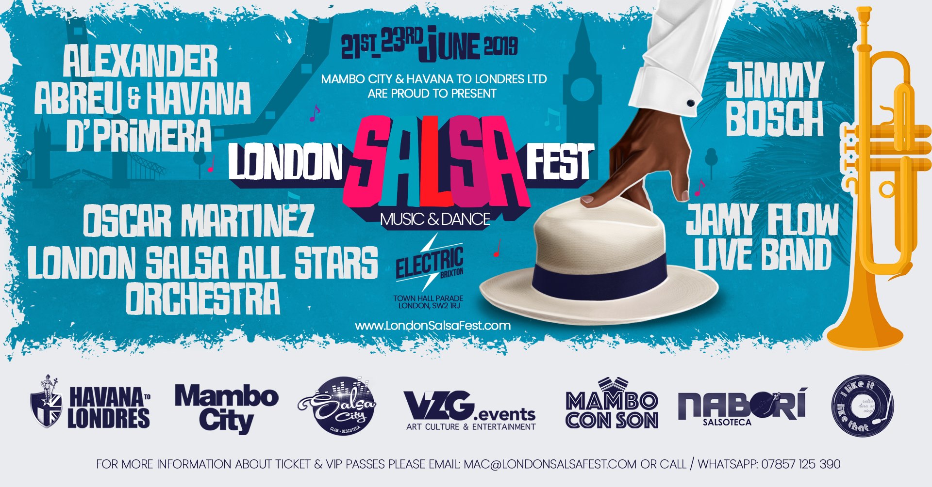 First London Salsa Fest - 200 Full Passes