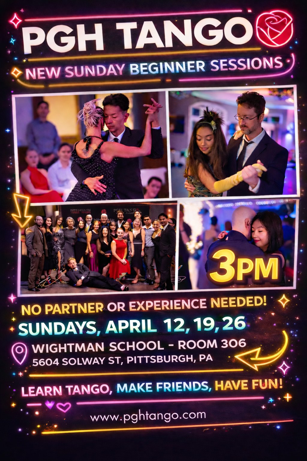 PGH Tango April Beginner Session
