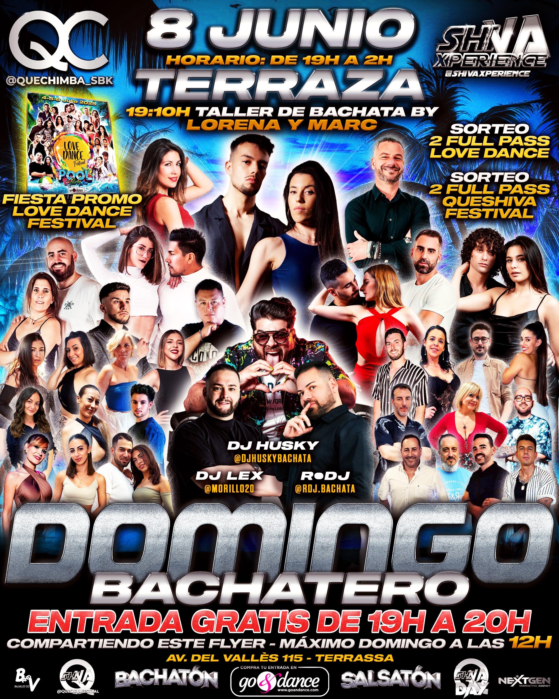 💥💥 DOMINGO BACHATERO QC x SHIVA 💥💥