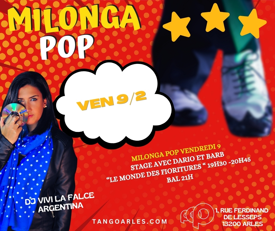 1 stage + MILONGA POP 3