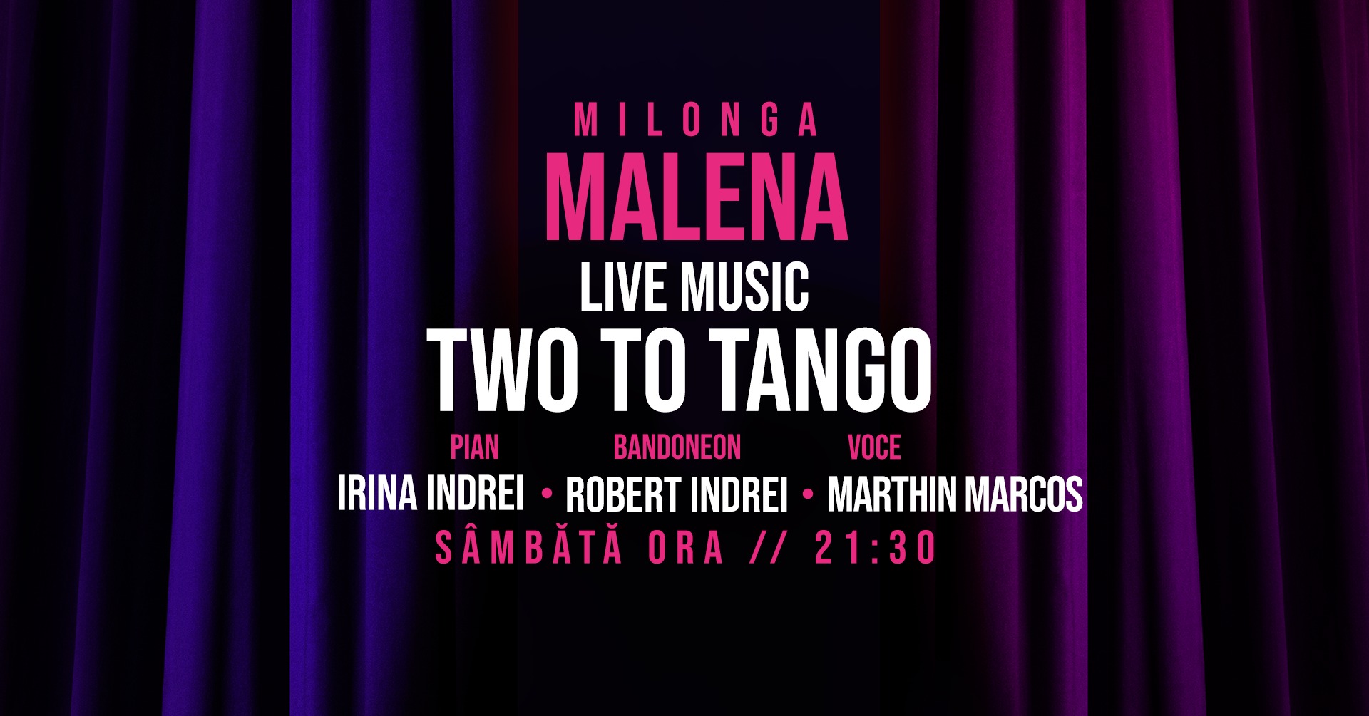 Milonga Malena - Live Music - Two To Tango