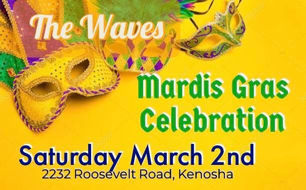 Mardis Gras Celebration at The Waves