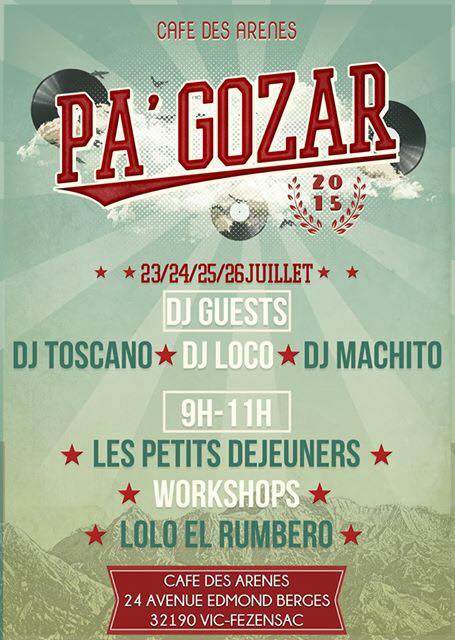 CAFE DES ARENES - Vic Fezensac - 23 24 25 26 Juillet 2015