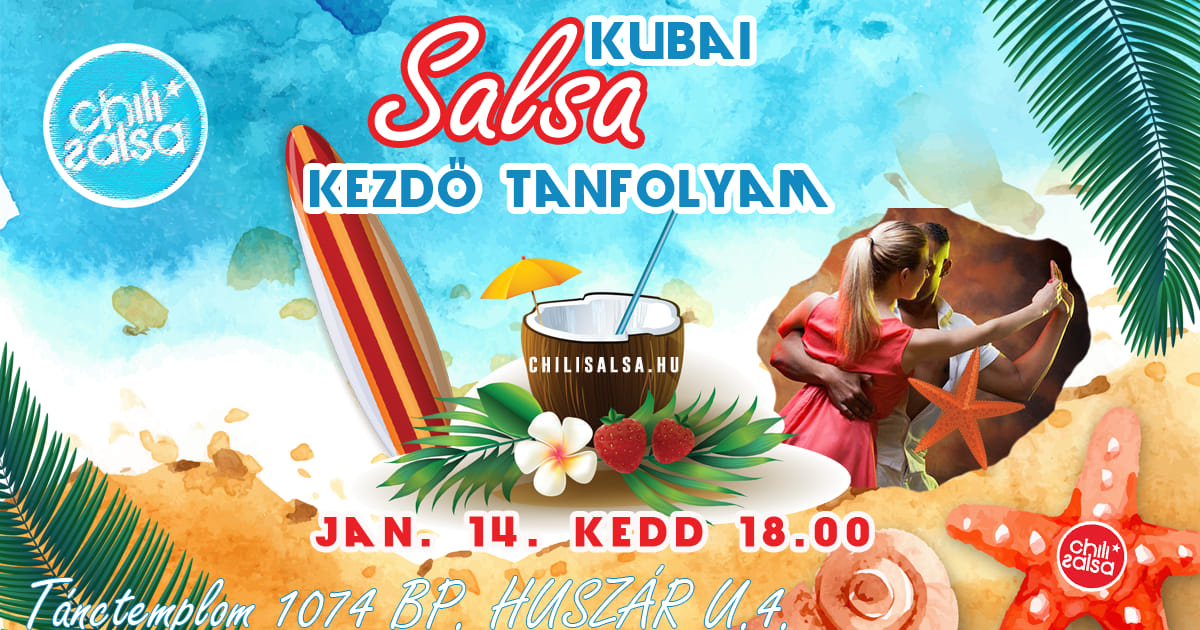Új Kezdő Salsa Tanfolyam a Tánctemplomban