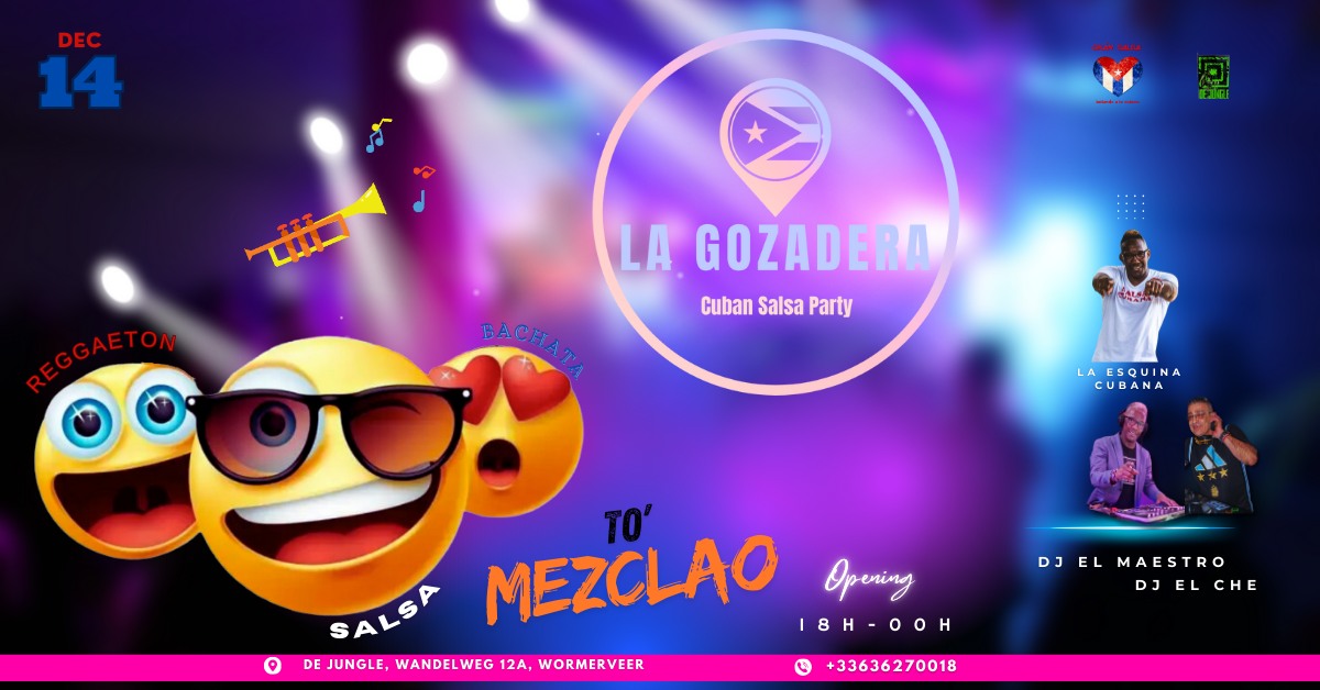 TO' MEZCLAO(LA GOZADERA CUBAN SALSA PARTY)