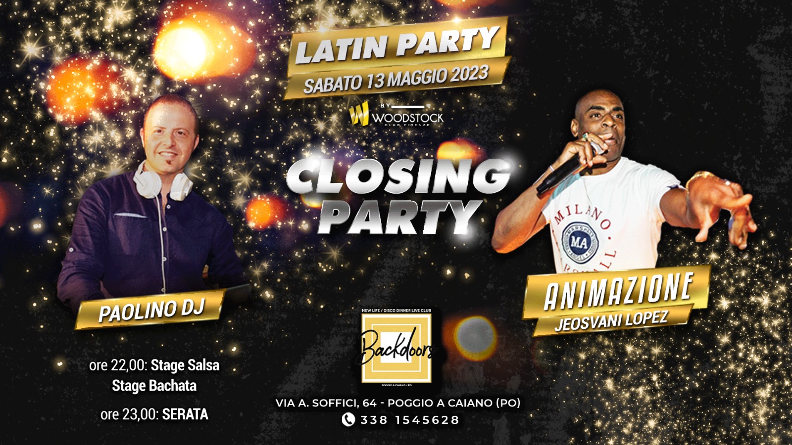 CLOSING Latin PARTY @ BACKDOORS by Woodstock
