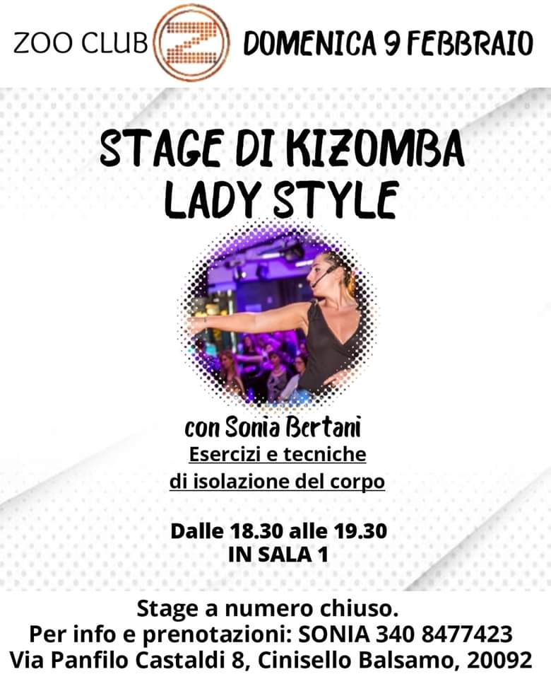 STAGE DI KIZOMBA LADY STYLE