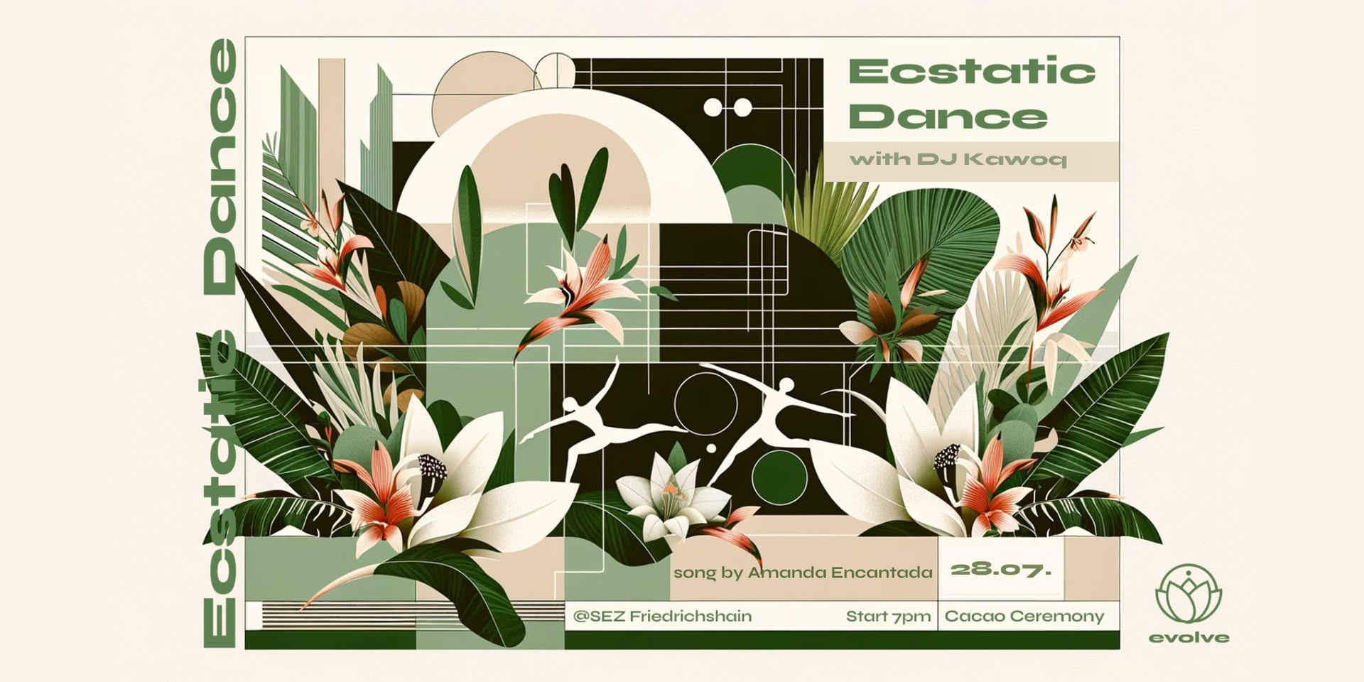 Ecstatic dance with Chaskawisdom and Amanda Encantada