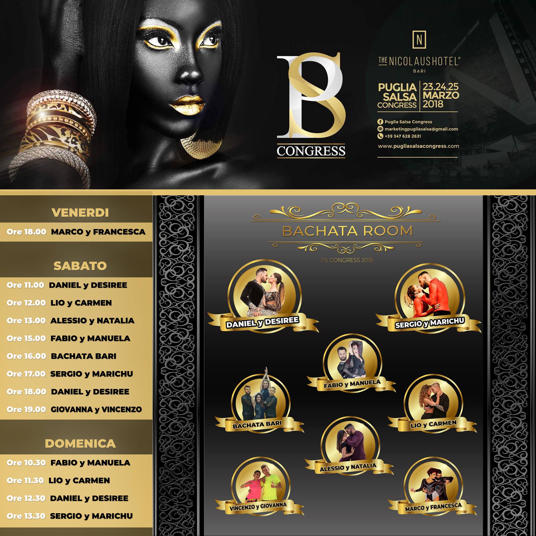 Bachata Room en Puglia Salsa Congress 2018