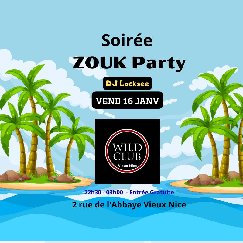 Soirée ZOUK Party🥳🎶🎉