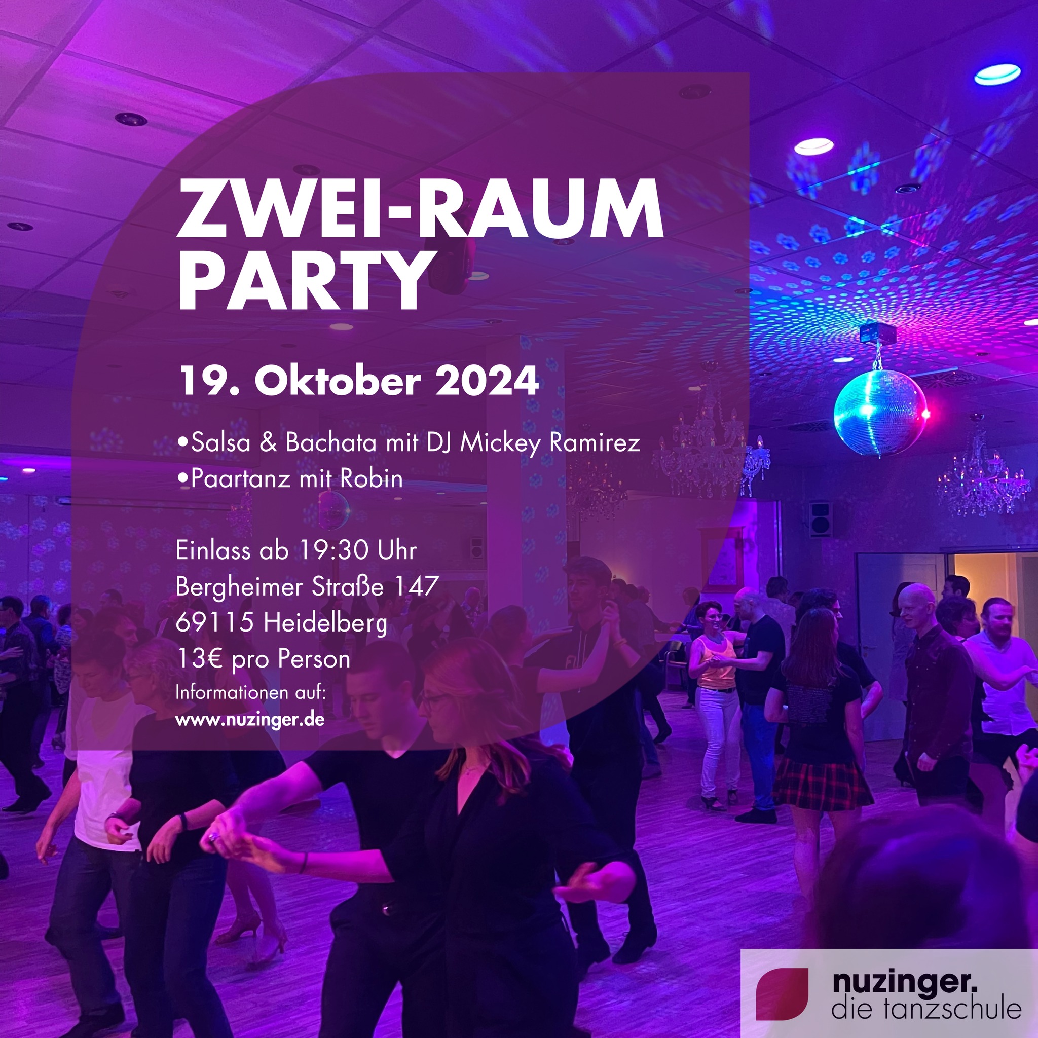 19 10 Zwei-Raum Party