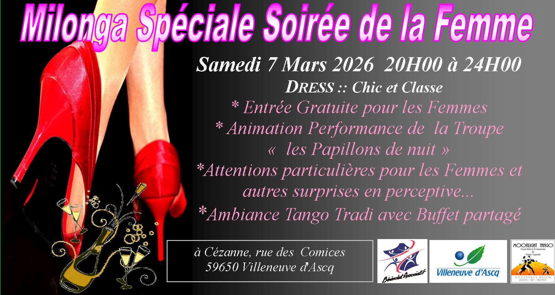 Milonga soirée de la Femme <3
